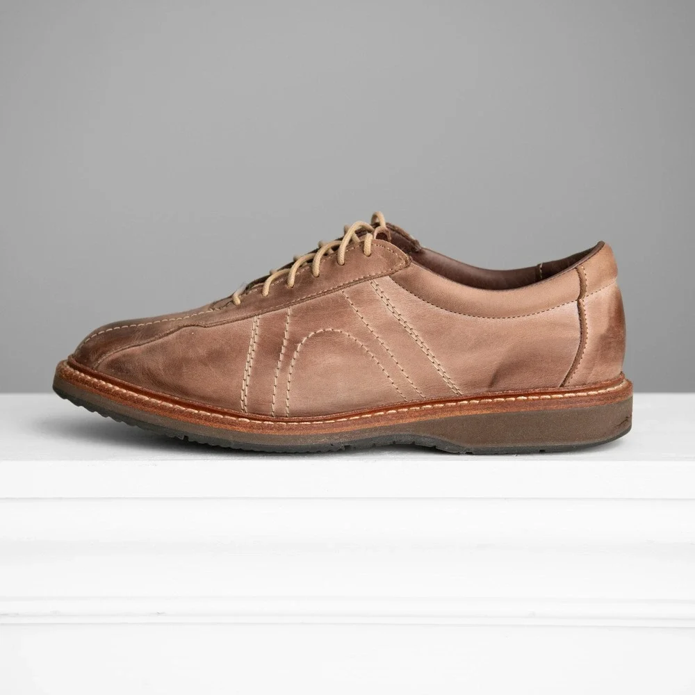 Allen Edmonds Voyager Men 9.5 Leather Lace Up Shoes Academia Minimalist Preppy